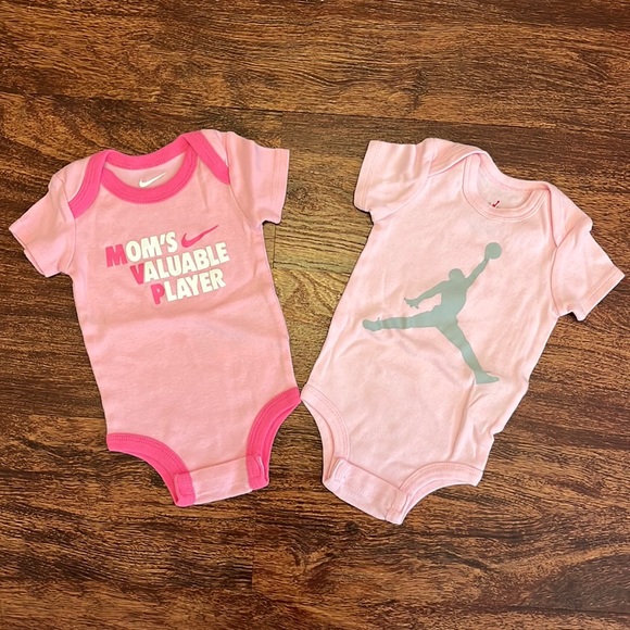 Nike Other - Nike and Jordan bodysuits for girls 0-6 months